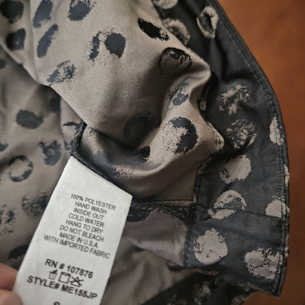 Sumi Kim Wired Black and Gray Crop Top Small - Picture 3 of 4